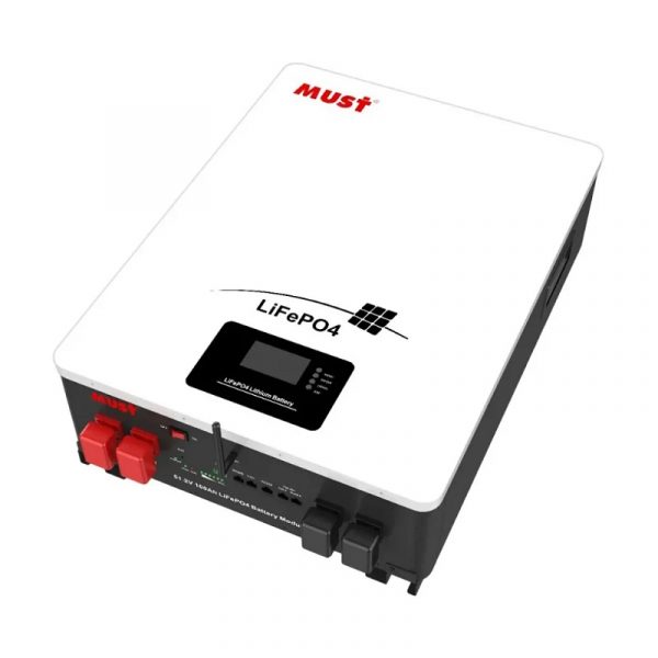 باتری لیتیوم فسفات آهن MUST 40 توان 10 کیلووات مدل LP16-48200