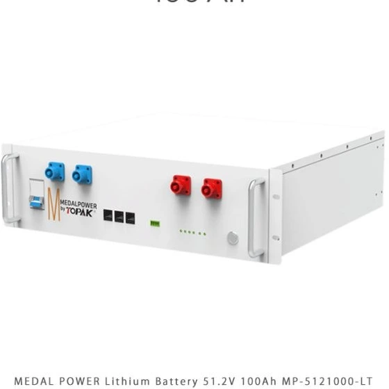 باتری 100 آمپر ساعت لیتیومی 51.2 ولت MP-5121000-LT برند MEDAL POWER